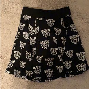 Black High Waisted Skirt